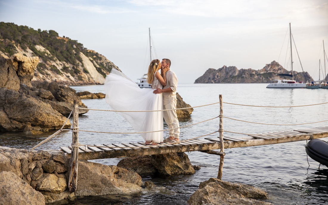 Ibiza Beach Wedding Photo